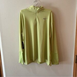 Nike Women’s Lime Green Performance 1/4 Zip- NWWT